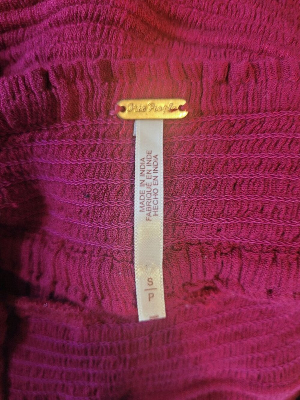 Free People Santa Maria Maxi Dress Size S - Picture 8 of 10